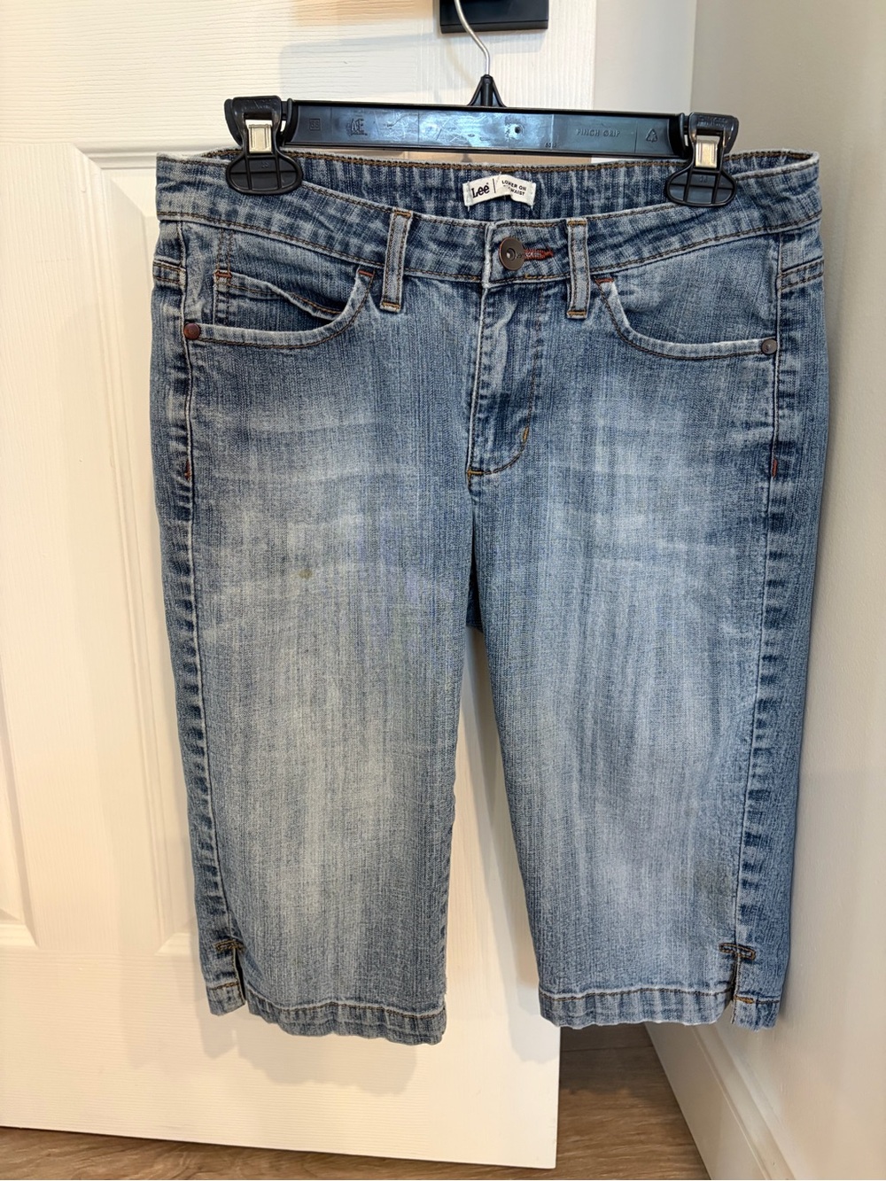 Jorts linger Jean shorts Denim Cropped Jeans vintage OG LEE jean shorts